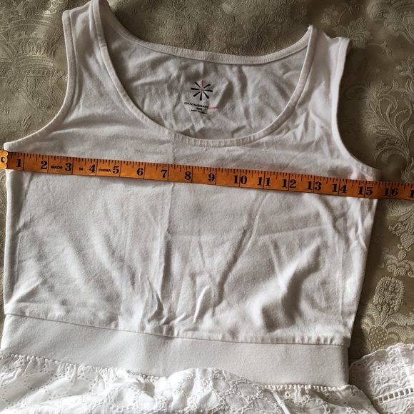 ISAAC MIZRAHI LIVE - White XXS Maxi Summer Prairie Eyelet Lined Skirt #096 - Picture 8 of 8